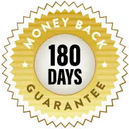 Neurosharp 180 Days Money Back Guarantee Badge